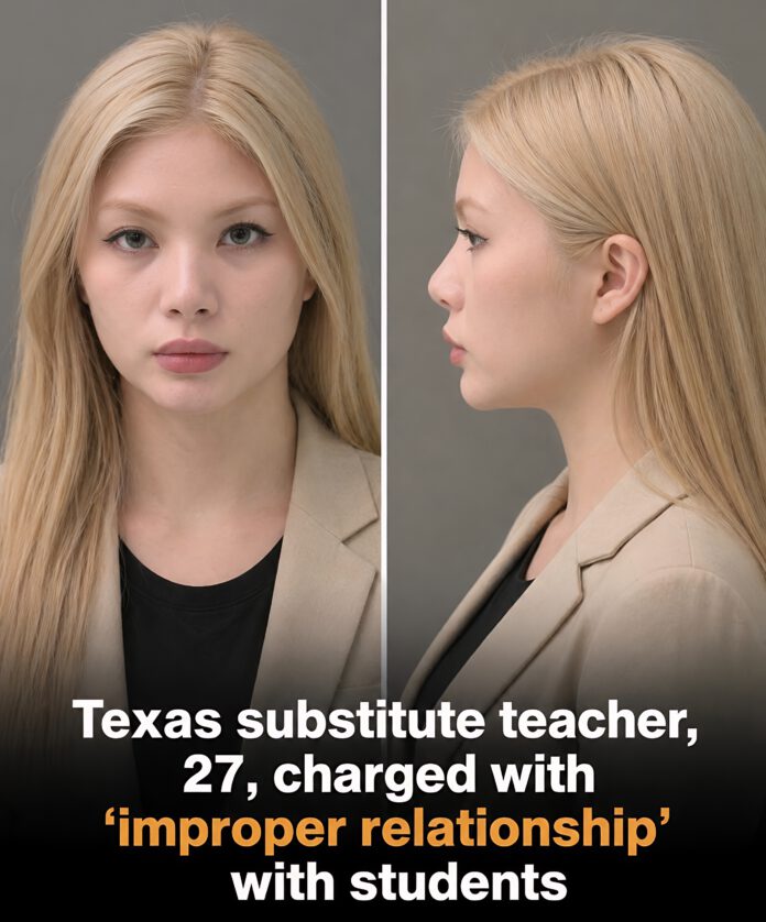 Texas Substitute Teacher Arrested Over Inappropriate Relationship with Student Texas Substitute Teacher Arrested Over Inappropriate Relationship with Student